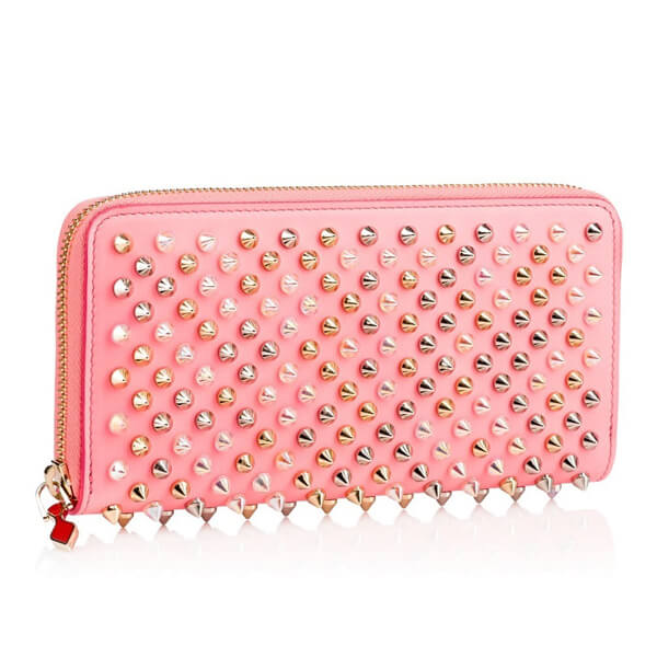 2017SS新作先行入荷 Christian Louboutin ルブタンスーパーコピー 財布 キュートピンク! Panettone 長財布